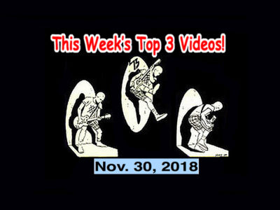 Top 3 Indies Videos 11/30/18! Pale Lips, Spam69 (Jpn), Fertile Hump, Silke Berlinn!